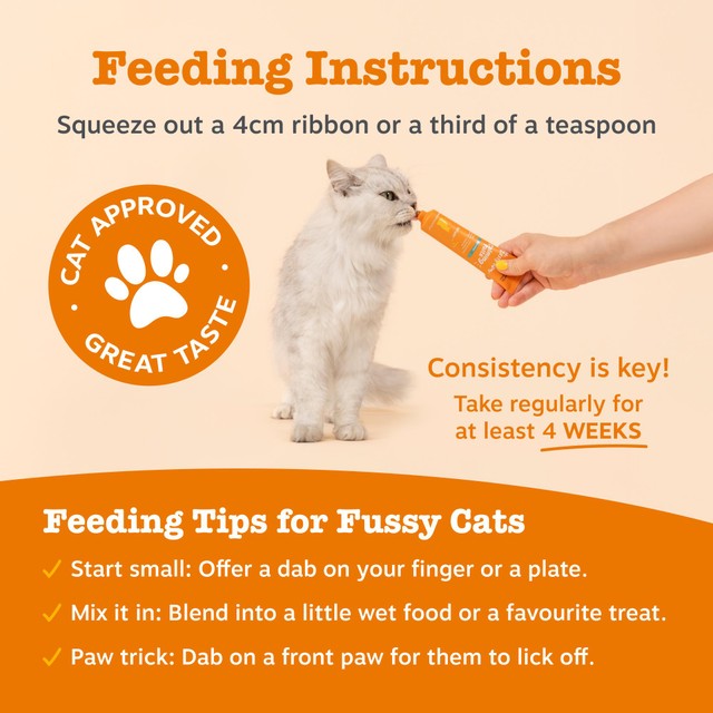Zesty Paws Calming Paste for Cats, imported from the UK