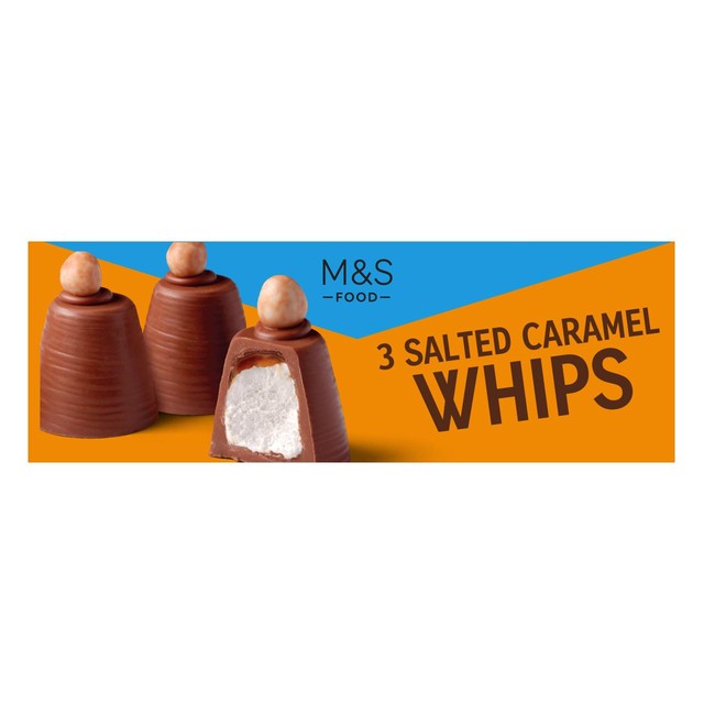 M&S Salted Caramel Chocolates 85g, imported from the UK
