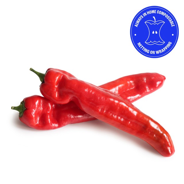 Wholegood Organic Romano Peppers 200g Pack (British brand)