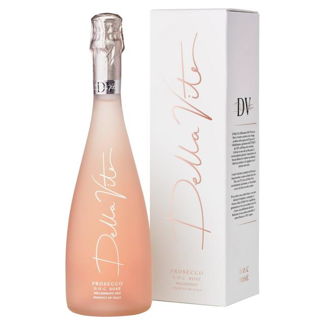 Della Vite Prosecco DOC Treviso Rose Wine 75cl