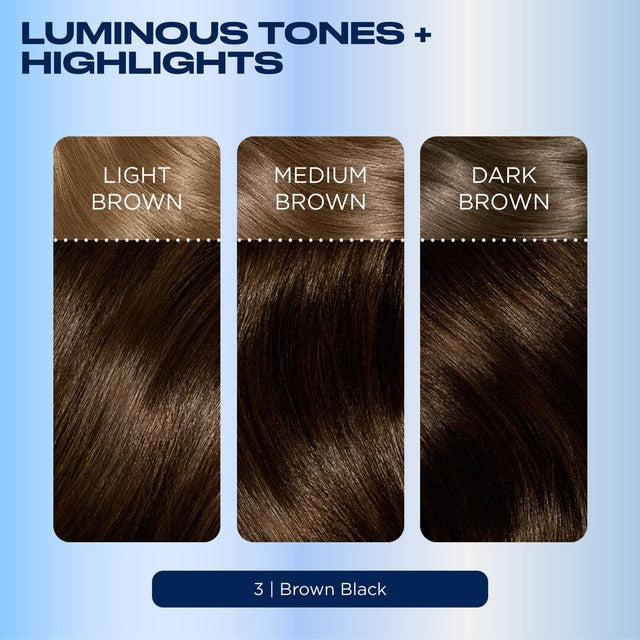 Clairol Nice'n Easy hair dye 3 Brown Black 60ml - British product