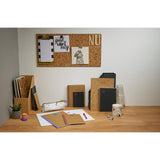Nuco A5 black stitched notebook 80 pages, imported from the UK