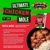 Capsicana Mexican chicken mole cooking sauce kit 273g - British product