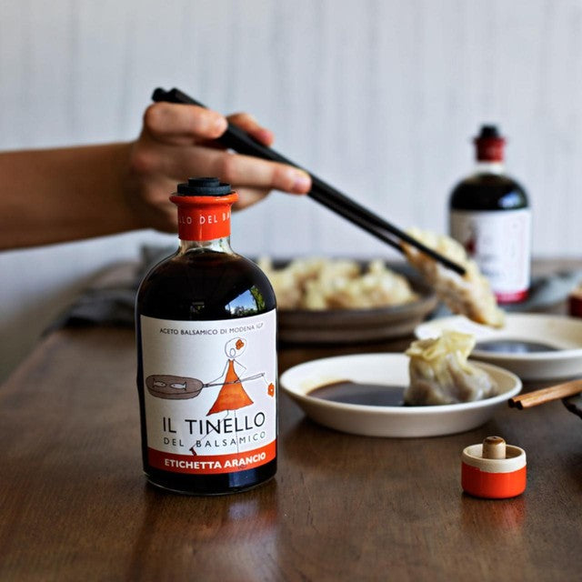 Il Tinello Balsamic Vinegar Orange Label Medium Acidity 250ml, UK version