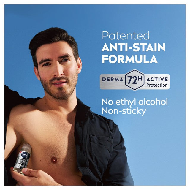 NIVEA MEN Black & White Original Anti-Perspirant Deodorant Roll-On