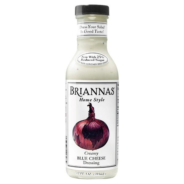 Briannas blue cheese dressing 355ml - British product