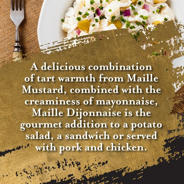 Maille Dijonnaise sauce 185g, imported from the UK