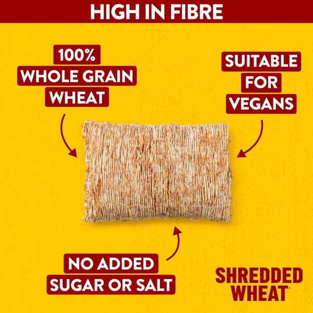 Shredded Wheat Original Breakfast Cereal 16 Biscuits