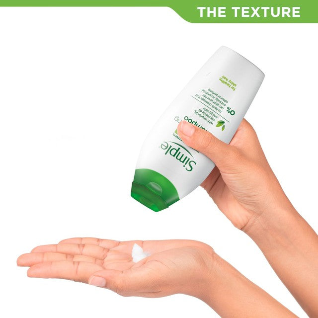 Simple gentle care shampoo for sensitive scalp 400ml (British brand)