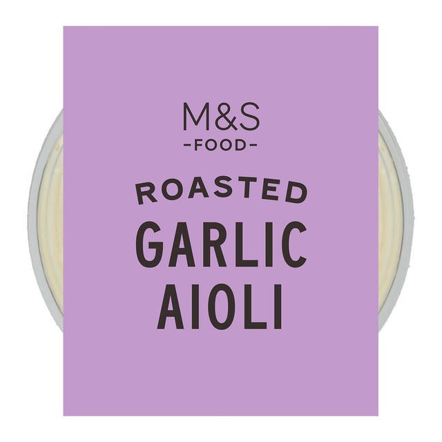 M&S Garlic Aioli Dip 200g, imported from the UK