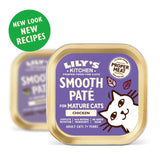 Lily's Kitchen chicken pate for mature cats (British brand)