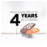 Energizer hearing aid batteries size 312 8-pack - British product