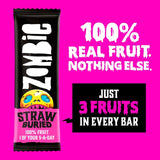 Zombie Snacks Strawburied Fruit Bars 4 x 25g (British brand)