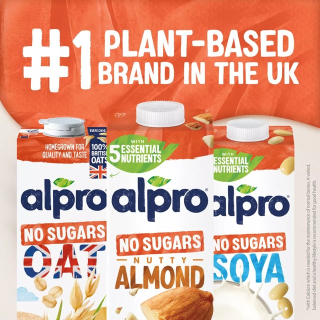 Alpro soya no sugar drink 1L - British product