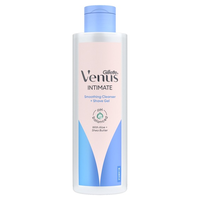 Gillette Venus Intimate Cleanser & Shave Gel 190ml (British brand)