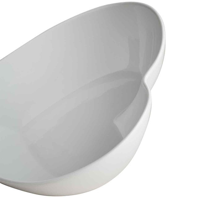 M&S white large heart shaped serving bowl (British brand)
