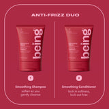 Being Goodbye Frizz Smoothing Shampoo tube - British product
