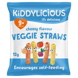 Kiddylicious cheesy flavoured veggie straws 12g, UK version