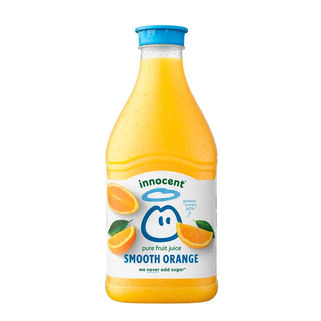 Innocent orange juice smooth 1.35L, UK version