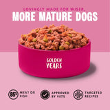 Barking Heads Golden Years Senior wet dog food pouch 300g - British product