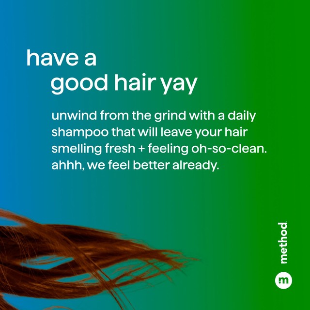 Method Daily Zen shampoo cucumber seaweed green tea (British brand)