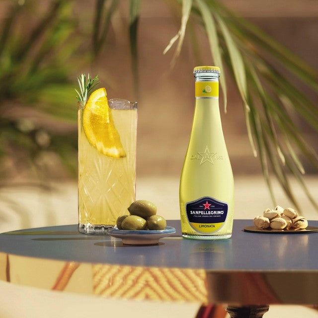 San Pellegrino Classic Taste Limonata sparkling lemonade 4x200ml (British brand)