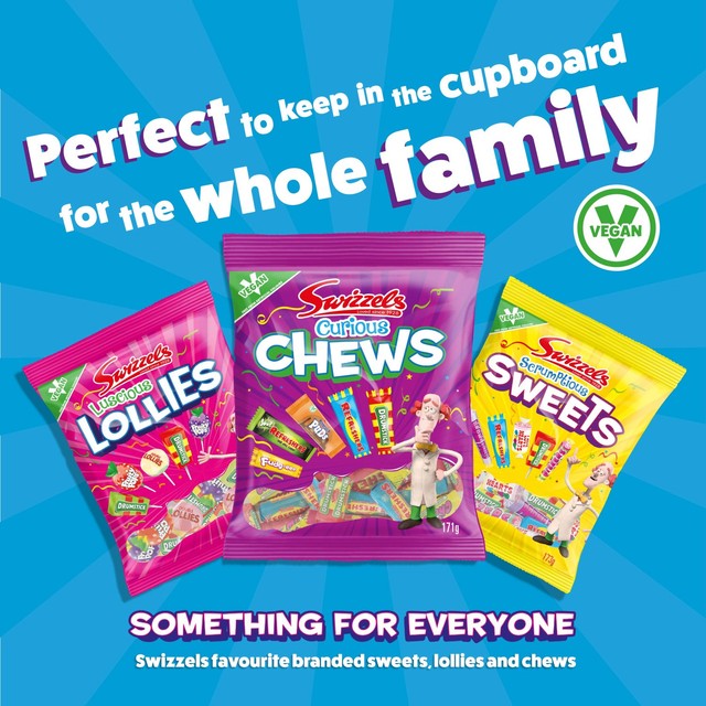 Swizzels Curious Chews assortment 171g (British brand)