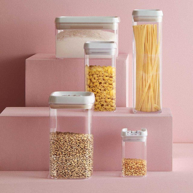 M&S rectangular flip-tight food storage container 2.4L, imported from the UK