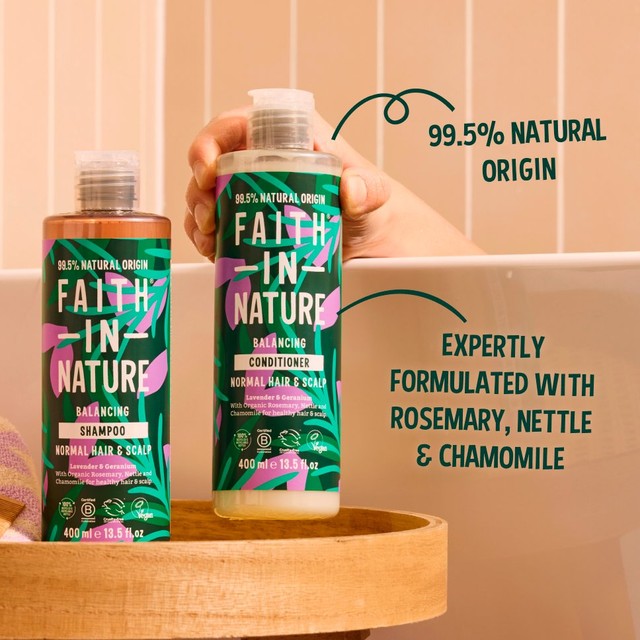 Faith in Nature Lavender & Geranium Conditioner 400ml - British product