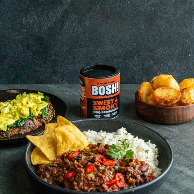 BOSH! BBQ seasoning high protein 120g (British brand)