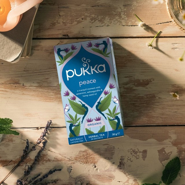 Pukka Herbs chamomile herbal tea bags 20 bags, imported from the UK