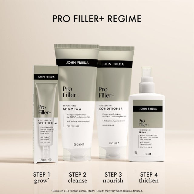 John Frieda PROfiller+ thickening shampoo for fine hair - British product