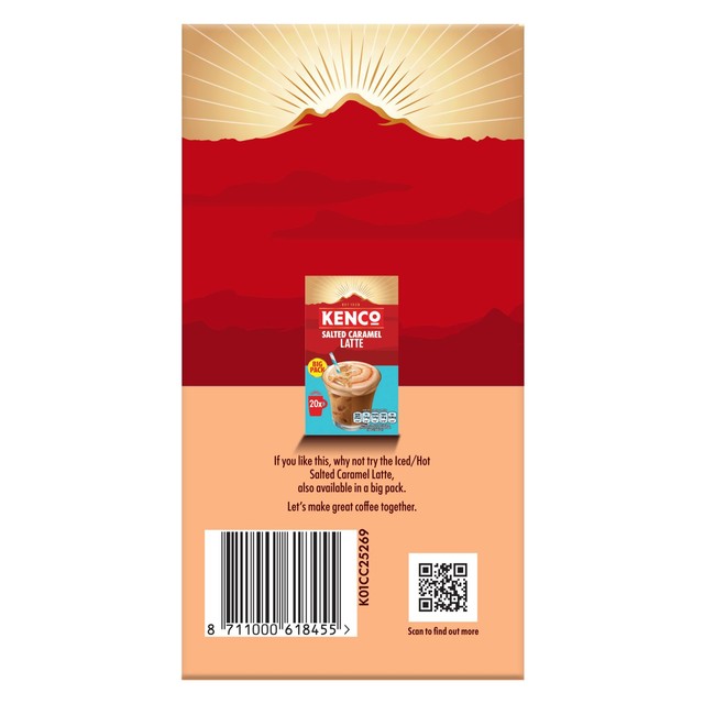 Kenco Latte sachets, imported from the UK