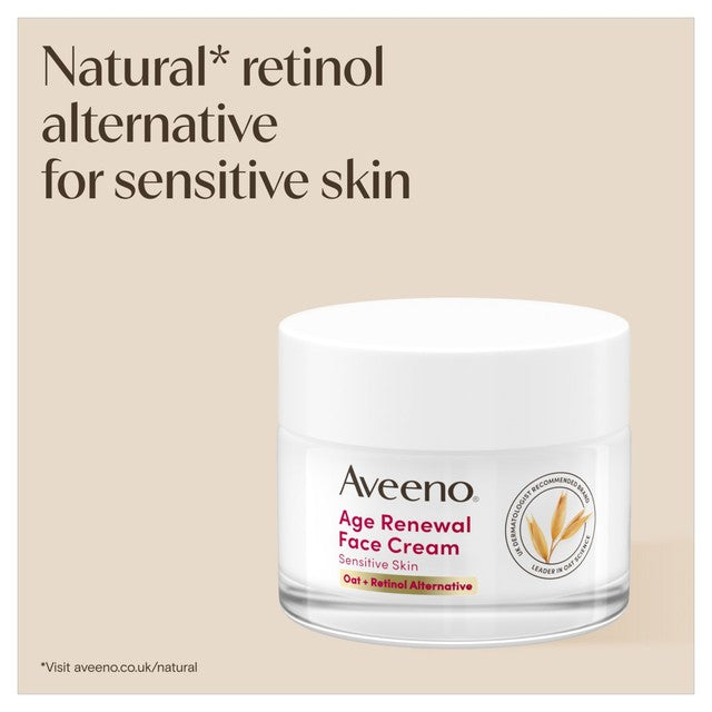 Aveeno Age Renewal Face Cream 50ml - British product