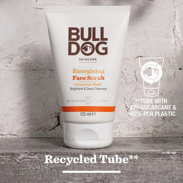 Bulldog Energising Face Scrub 125ml - British product