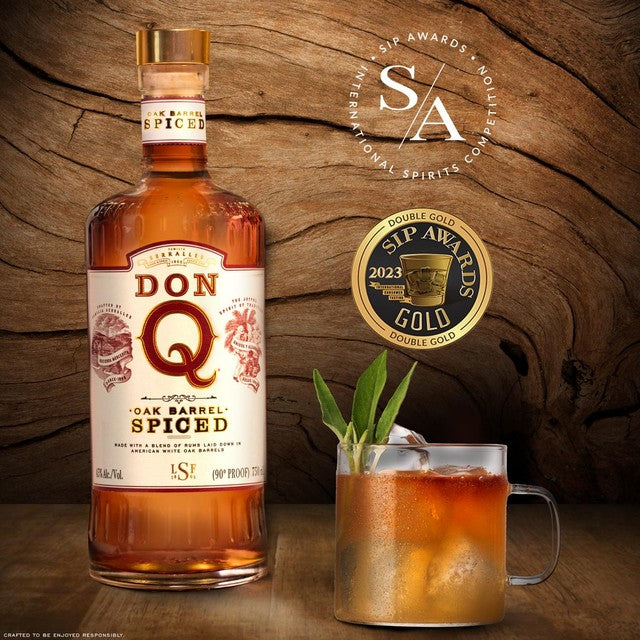 Don Q Oak Barrel Spiced Rum 70cl - British product