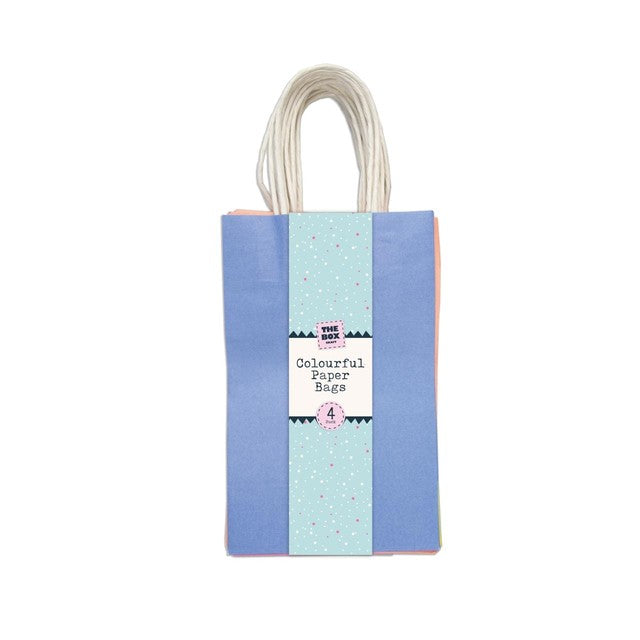 Gem Imports Paper Party Bags Assorted Colours Small, UK version