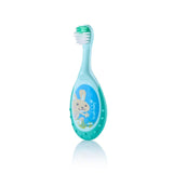 Brush-Baby Flossbrush 0-3 years baby toothbrush double pack - British product
