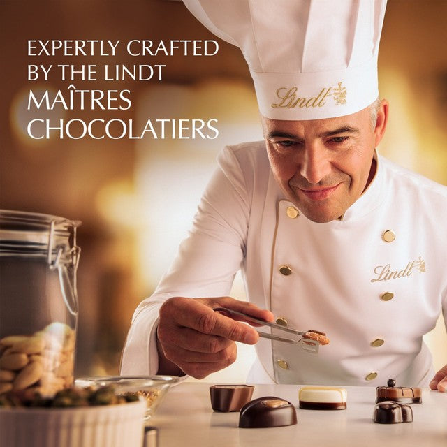 Lindt Swiss Luxury Selection chocolate selection box 143g, UK version