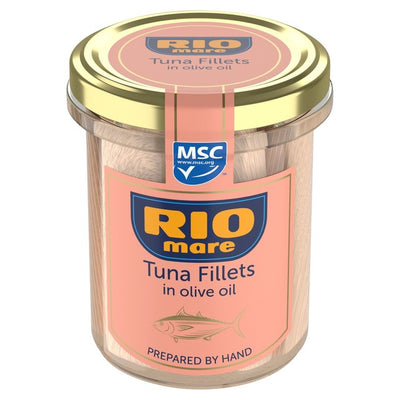 M&S Rio Mare MSC Tuna Fillets in Olive Oil Jarred Tuna 180g- Buy online at McGrocer