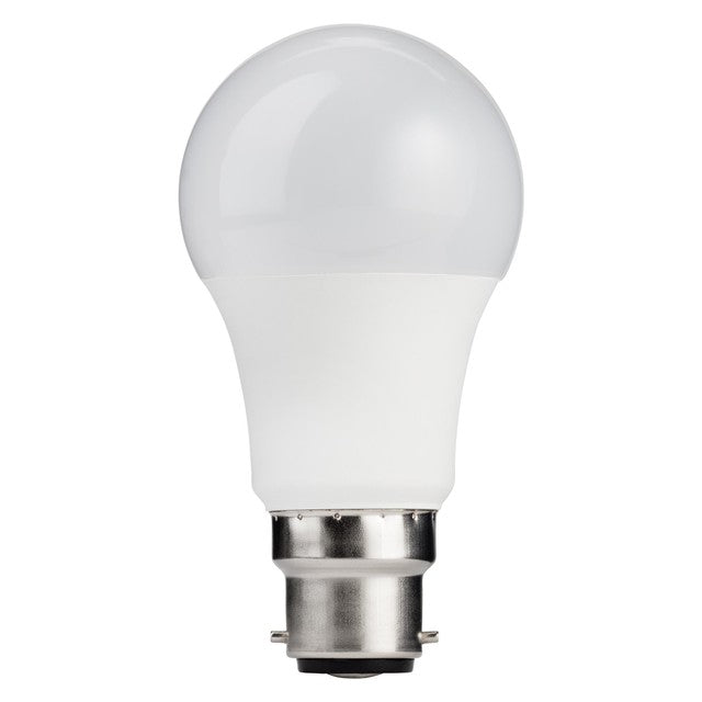TCP motion sensor bulb warm white B22 9W (British brand)