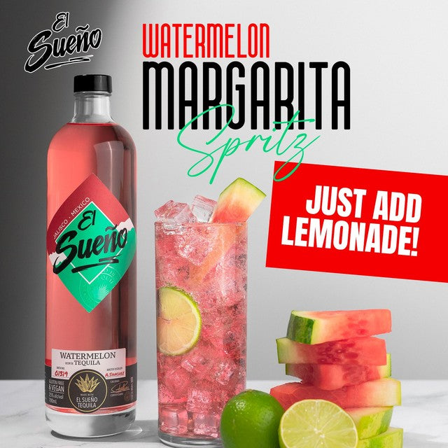 El Sueno Watermelon Tequila Liqueur 70cl - British product