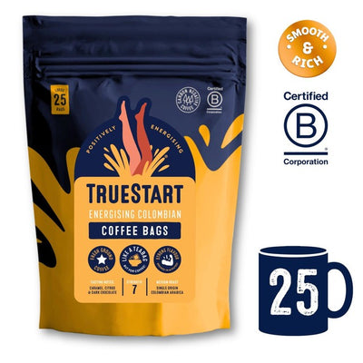 M&S True Start Energising Colombian Loose Coffee Bags 200g- Buy online at McGrocer
