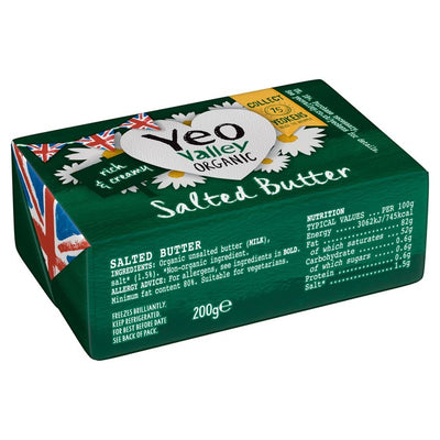 M&S Yeo Valley Organic Salted Spreadable Butter 200g - Online bei McGrocer kaufen
