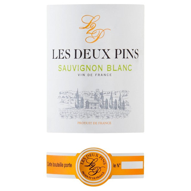Les Deux Pins Sauvignon Blanc bottle 75cl imported from France
