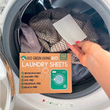 Eco Green Living non-bio laundry sheets un-scented - British product