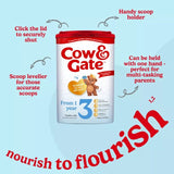 Cow & Gate stage 3 toddler milk formula 800g - British product