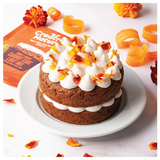 Creative Nature carrot cake loaf mix 268g - British product