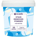 Ocado stain remover powder for whites 1kg, imported from the UK