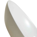 M&S straight sided china pasta bowl white - British product